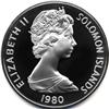 Image 2 : 1980 SILVER SOLOMON ISLANDS $10 PROOF DCAM-LOTS OF SILVER