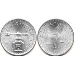 1979-Mo SILVER MEXICO UNA ONZA-BU+ OVER AN OUNCE OF SILVER