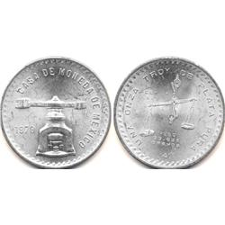 1979-Mo SILVER MEXICO UNA ONZA-BU+ OVER AN OUNCE OF SILVER