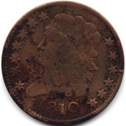 1810 CLASSIC HEAD HALF CENT-CIRC