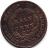 Image 2 : 1810 CLASSIC HEAD HALF CENT-CIRC