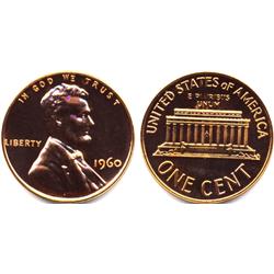 1960 LINCOLN SMALL CENT PROOF