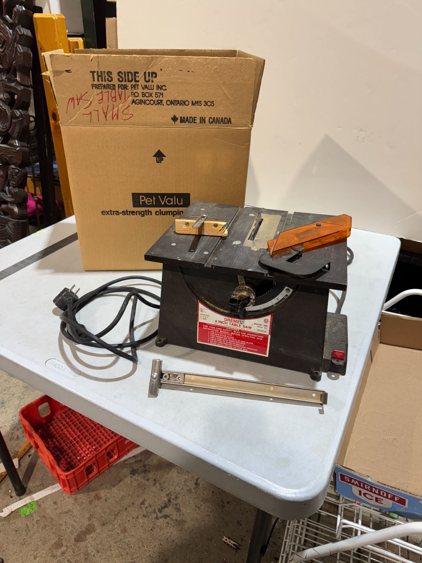 Dremel 4 inch table