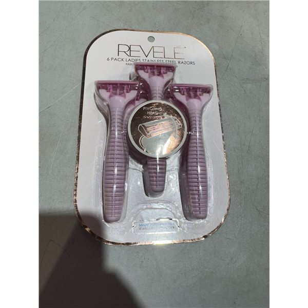 New RUVELE6 pack ladies razors