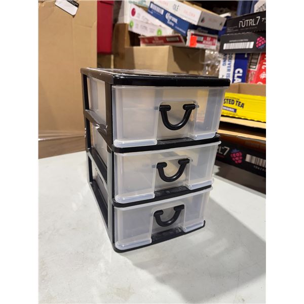 Gracious living crafting table top storage