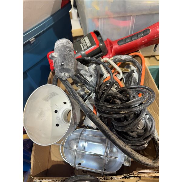 Miscellaneous light items and tools