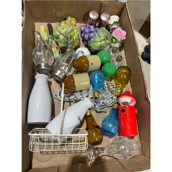 Salt and pepper shakers