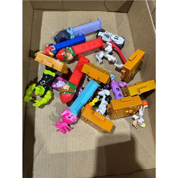 Vintage toys and Pezz dispensers