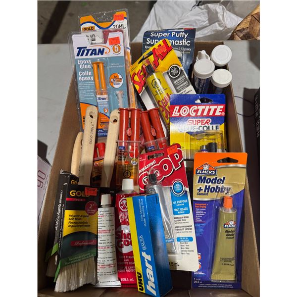 Epoxy glue and other glue