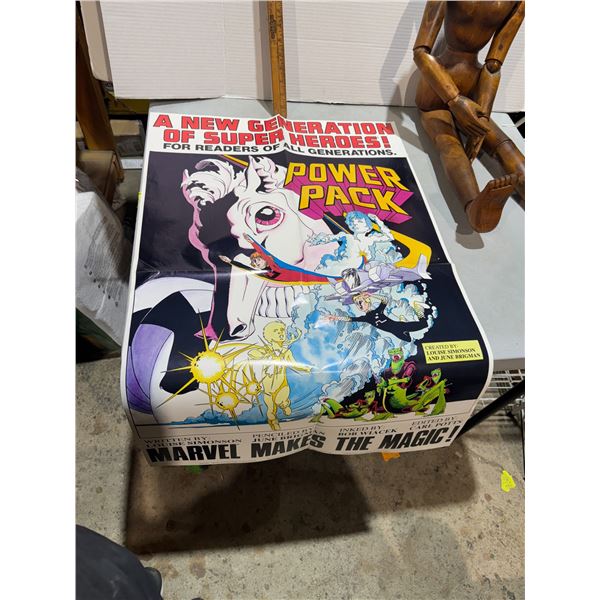 Marvel power pack poster