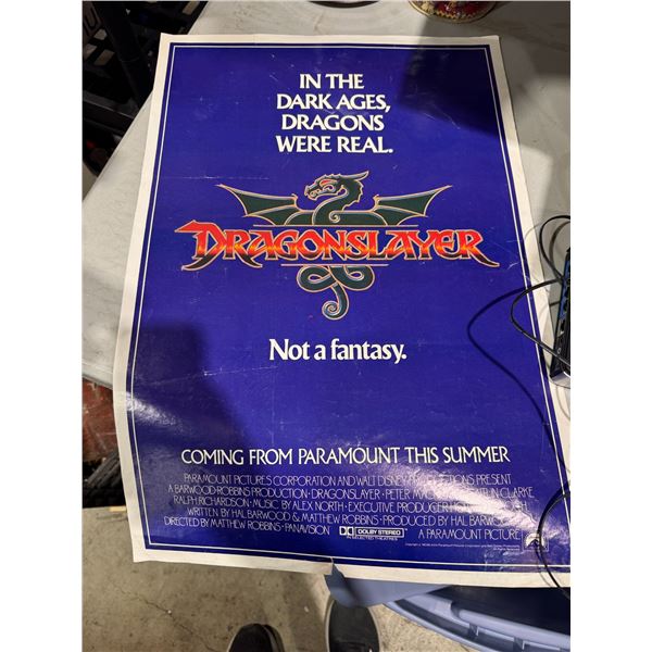 Dragon slayer poster
