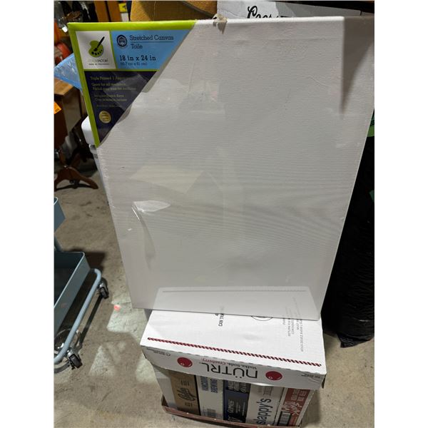 Stretch canvas 18" x 24"