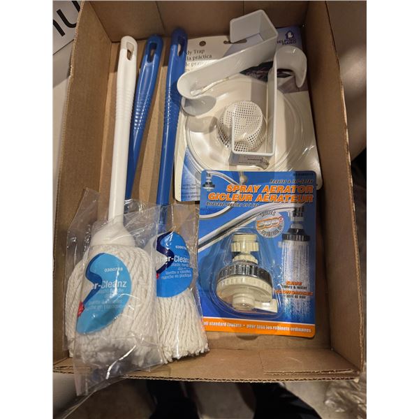 Cutlery cleaners, and spray aerator