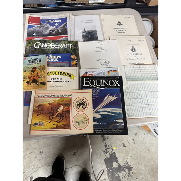 Pilots notes and other books