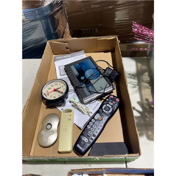 Weather station and other items