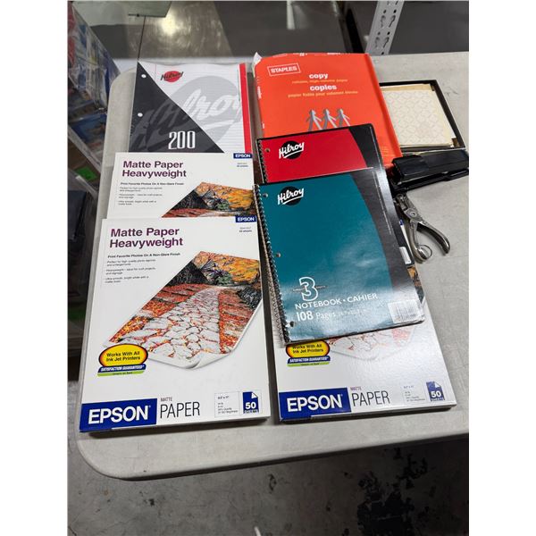 Epson Hëavyweight paper and other paper