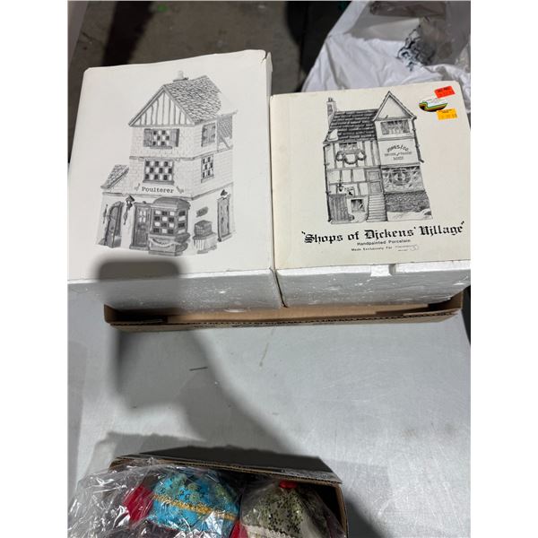 Dickens, village house and other