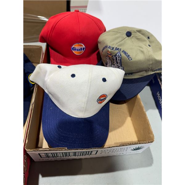 Vintage Gulf  caps