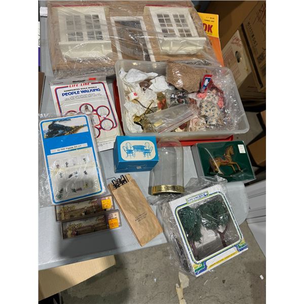 Assorted doll house  accessories