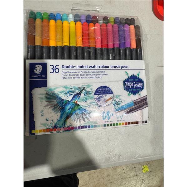 STAEDTLER watercolor brush pens Double ended