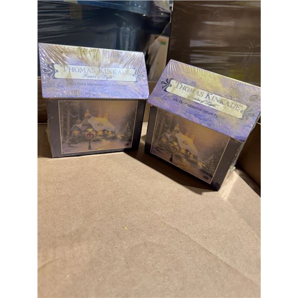 Thomas Kinkade, mini puzzles