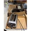 Image 1 : Baking pans, trays, and toaster