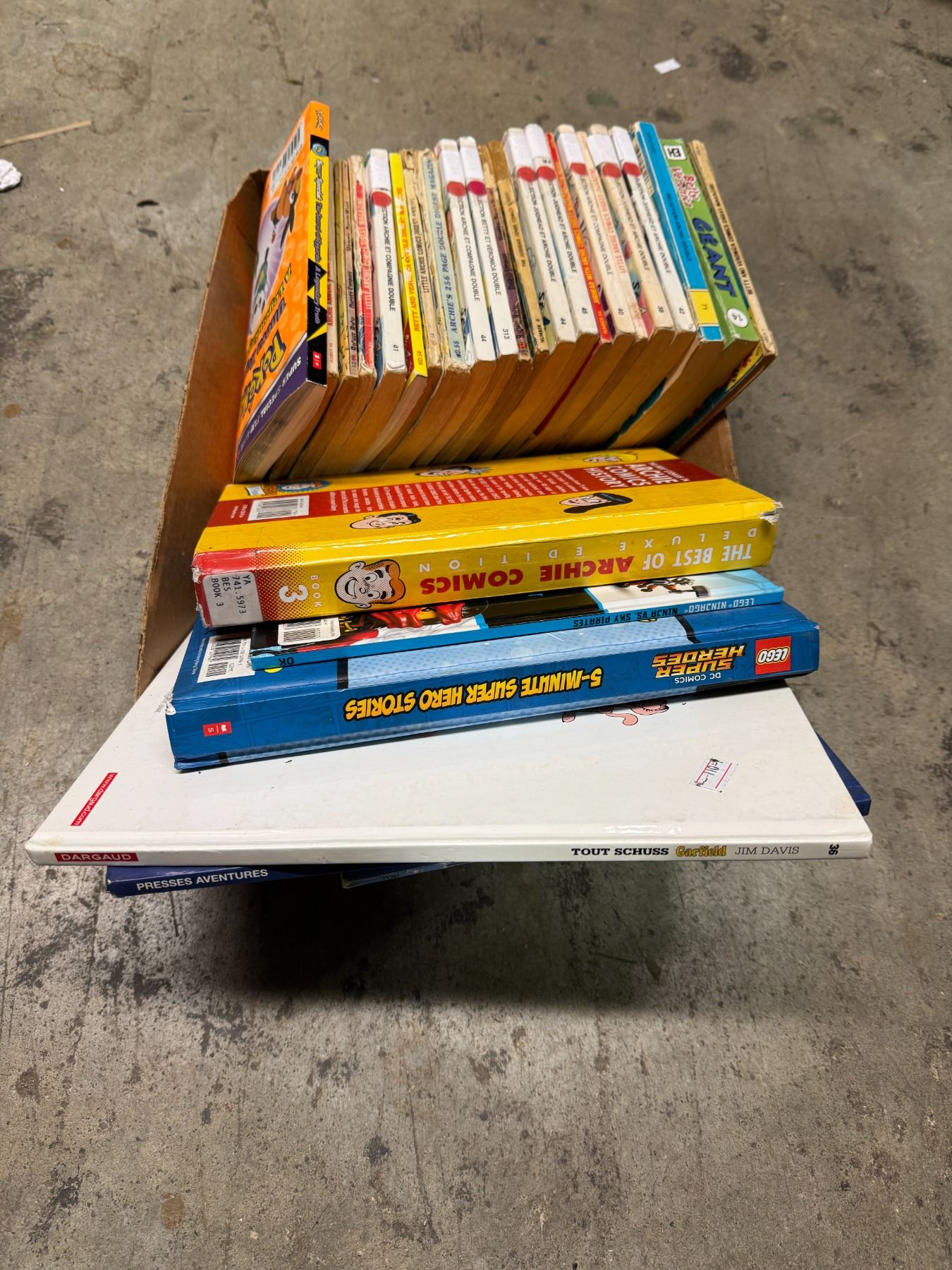 Archie Lego Writing Archie comics Lego book Garfield book
