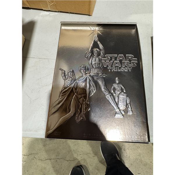 Star Wars trilogy dVDs