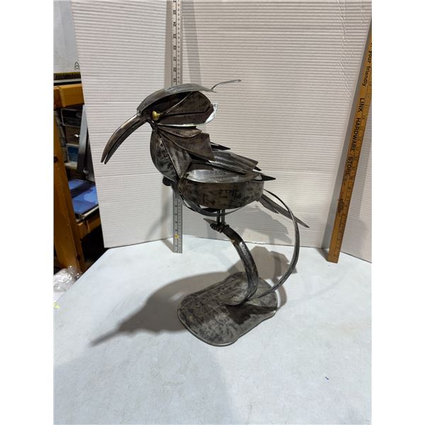 Metal art bird