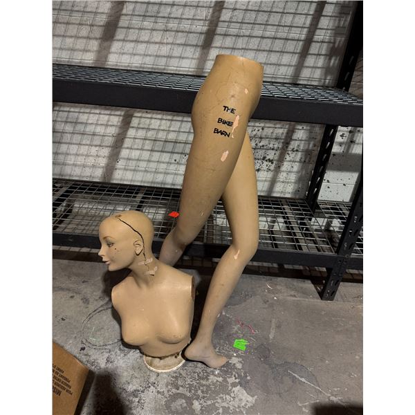 Antique mannequin