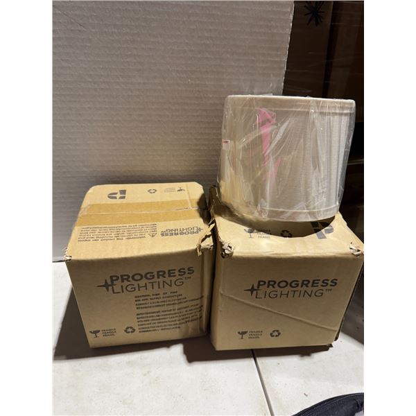 2 new small lampshades