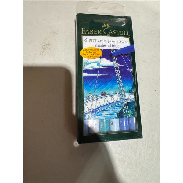 Favor castell 6PITT artist pens