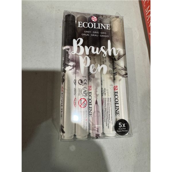 Eco line brush pens