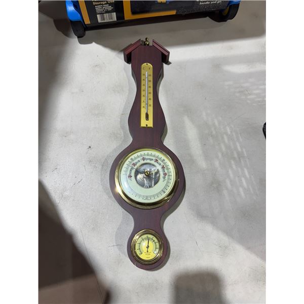 Barometer thermometer