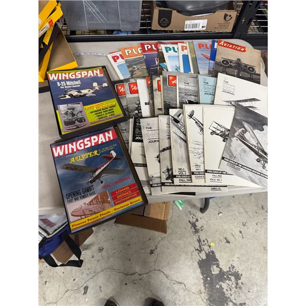 The C – A – H – S magazines, plain mag magazines and wingspan magazine