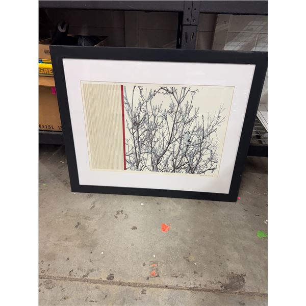 Artwork signed measures 37 1/2" x 31"