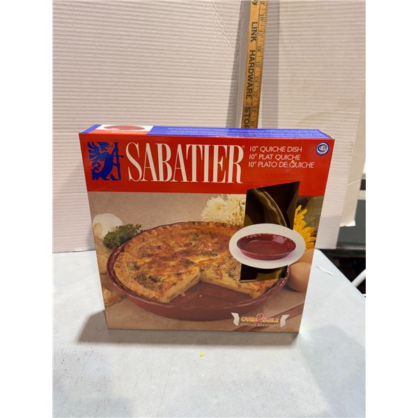 SABATIER 10 inch quiche dish