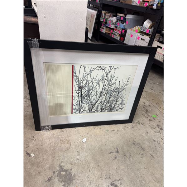 Artwork signed measures 37 1/2" x 31"