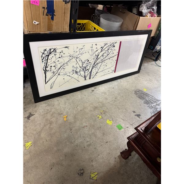 Artwork measure 5' long 2 feet tall