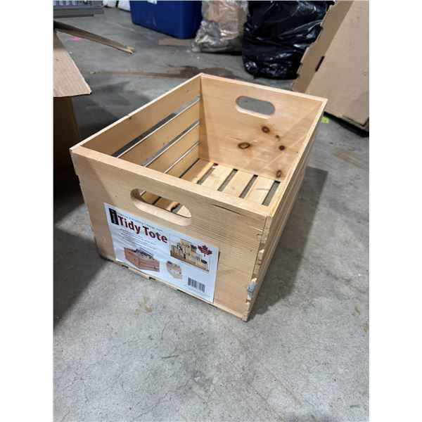 Tidy tote Crate