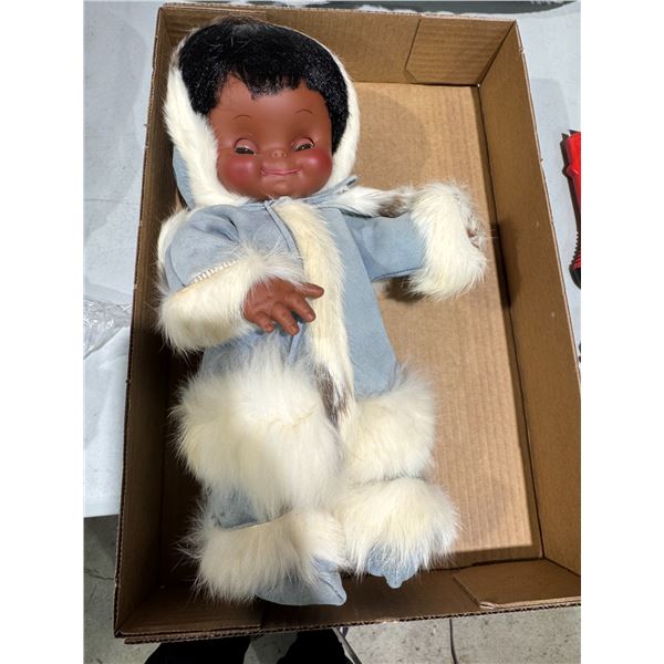 Regal Toy Ltd. Inuit/Eskimo doll from the 1960s or 1970s