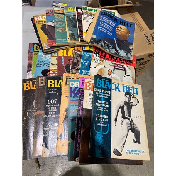 Black belt magazines