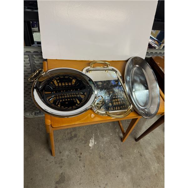 Silver plated trays