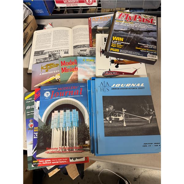 Aviation journals and flypast and other magazines