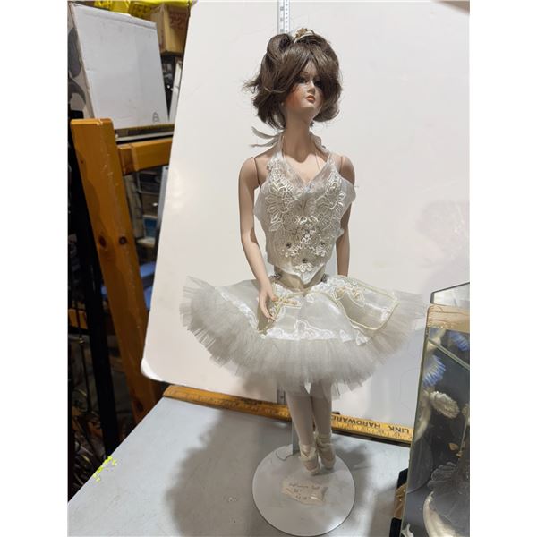 Ballerina doll on stand