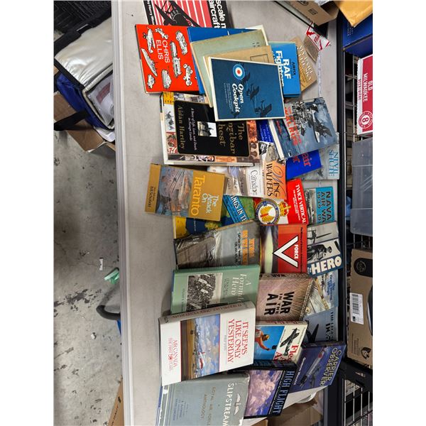 Aviation and war books