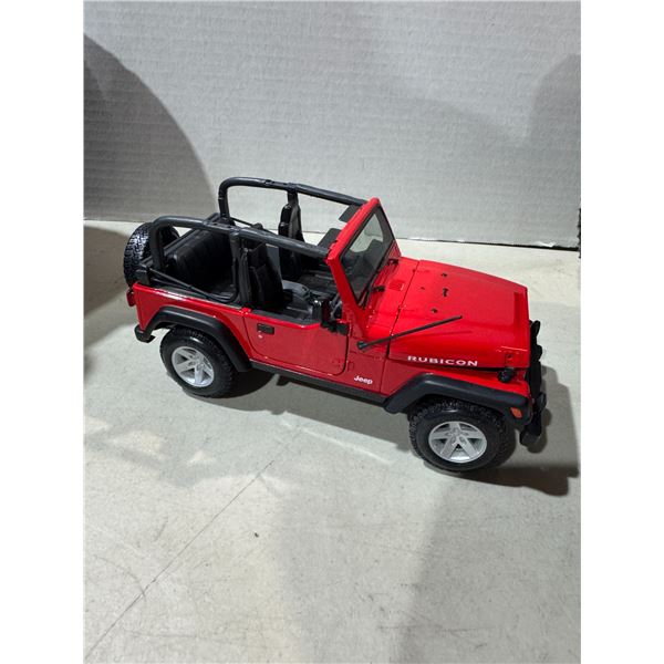 Jeep Wrangler Rubicon 1/18 scale