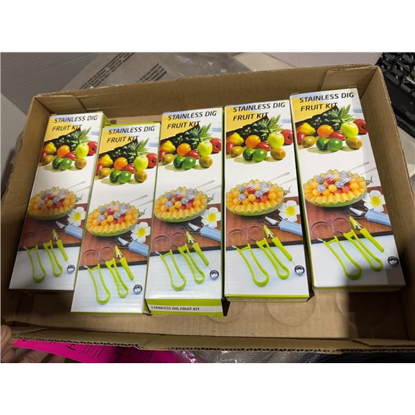 Stainless dig fruit kit