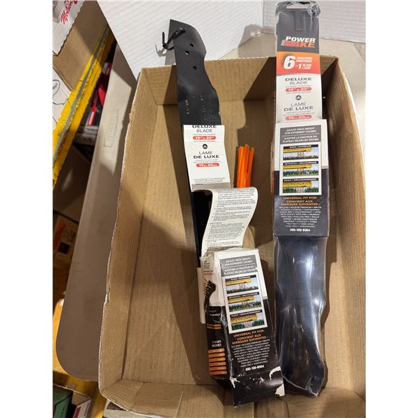 19 and 20 inch deluxe  power rake