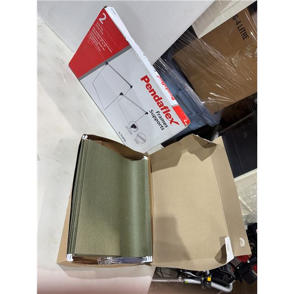 File folders and frame support